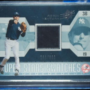2002 SPx Robin Ventura SN800 MEM #156 Yankees