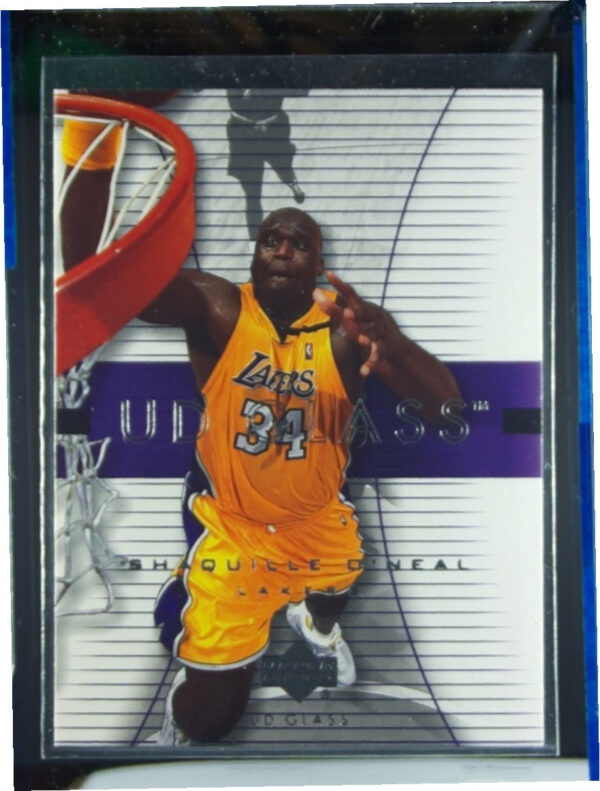 2003-04 UD Glass Shaquille O'Neal #25 Lakers