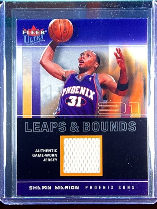 2003-04 Ultra Shawn Marion JSY #LB-SM Suns Leaps and Bounds Game Used