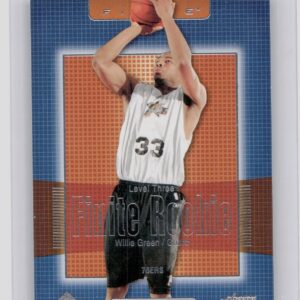2003-04 Upper Deck Finite Willie Green SN1500 RC #206 76ers