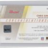 2003 Bowman Chris Simms AU #SF-CS Buccaneers Signs of the Future Autographs - Image 3
