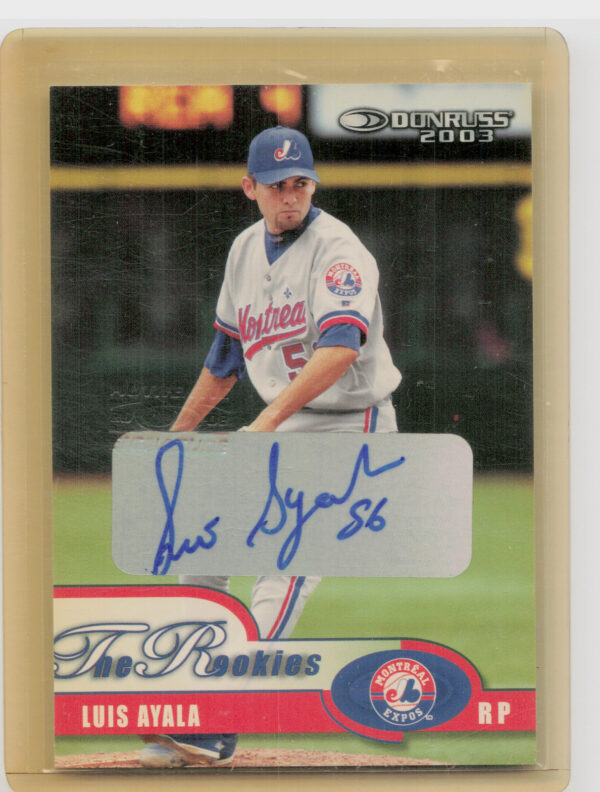 2003 Donruss/Leaf/Playoff (DLP) Rookies & Traded Luis Ayala 2003 Donruss Rookies