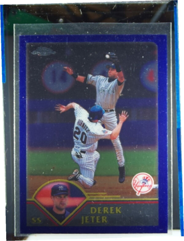 2003 Topps Chrome Derek Jeter #247 Yankees