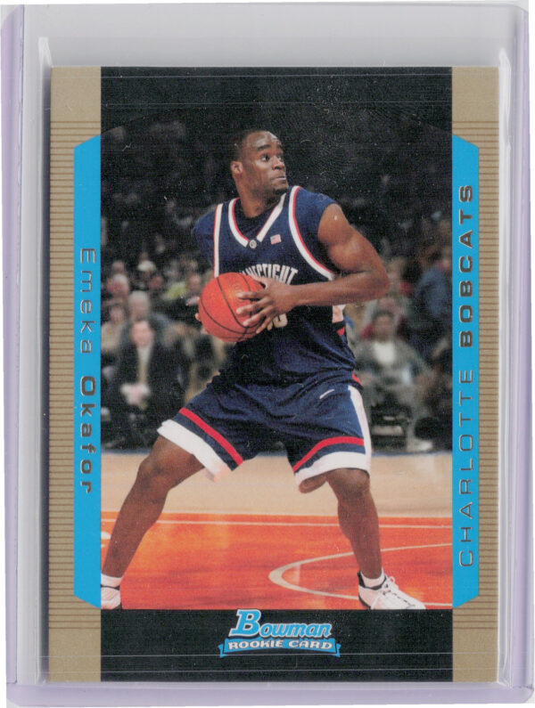 2004-05 Bowman Emeka Okafor Gold #152 Bobcats