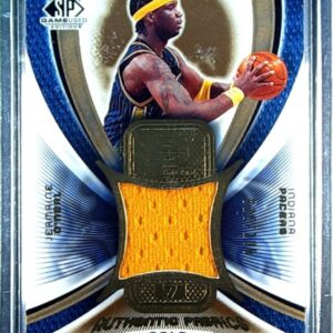2004-05 SP Game Used Jermaine O'Neal JSY /100 #AF-JO Pacers Authentic Fabrics G