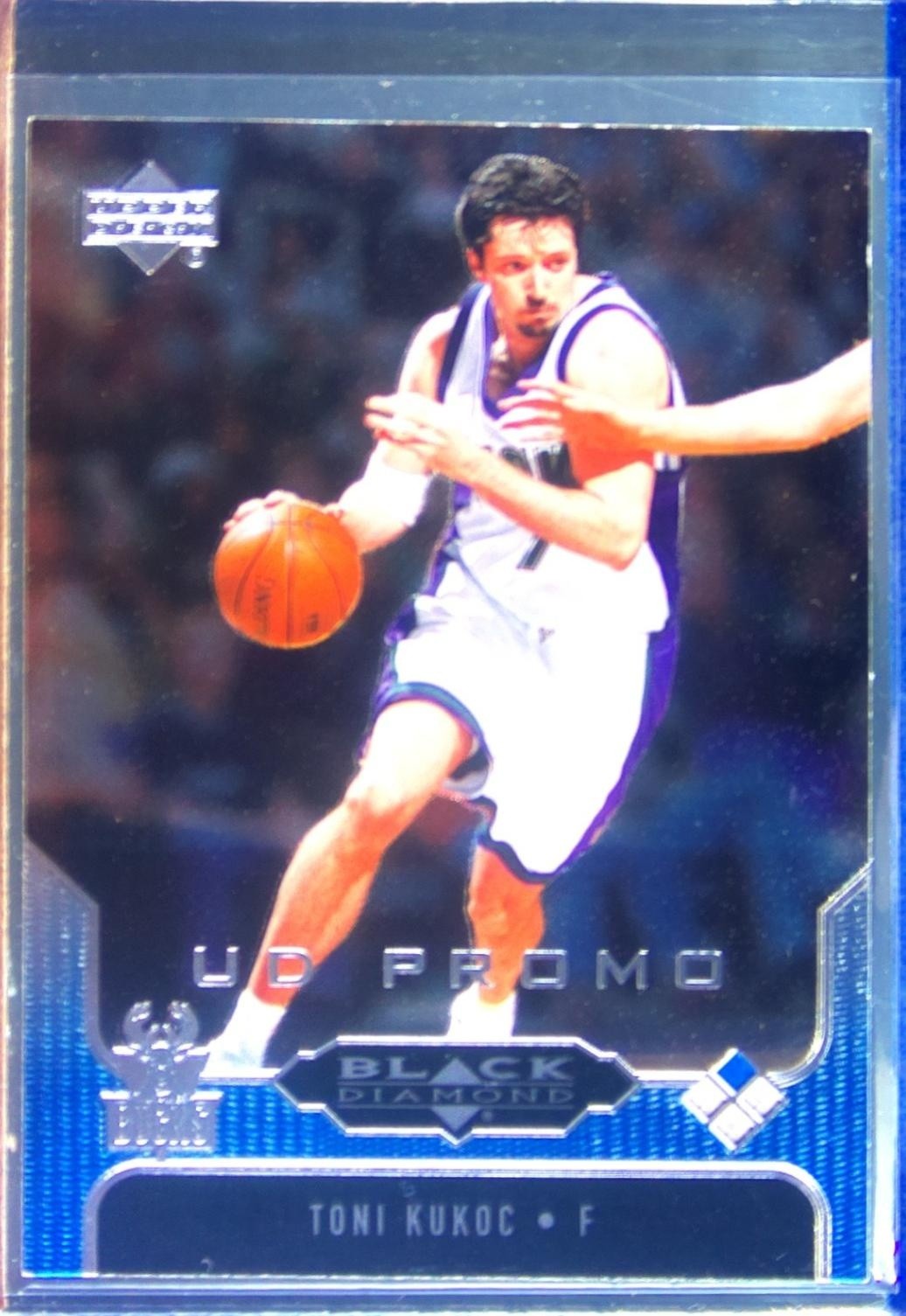 2004-05 UD Black Diamond Toni Kukoc #47 Bucks