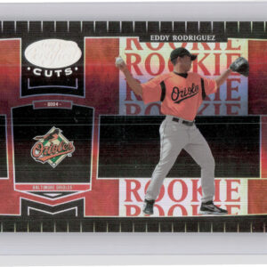 2004 Leaf Certified Cuts Eddy Rodriguez Marble Red SN100 #262 Orioles