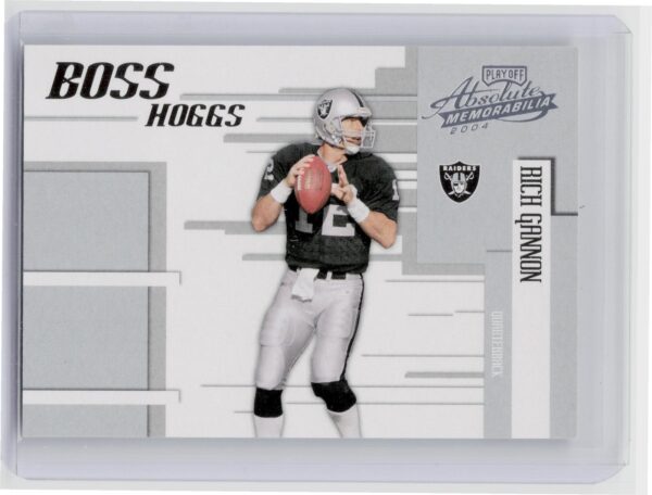 2004 Playoff Absolute Memorabilia Rich Gannon /1000 #BH-21 Raiders Boss Hoggs