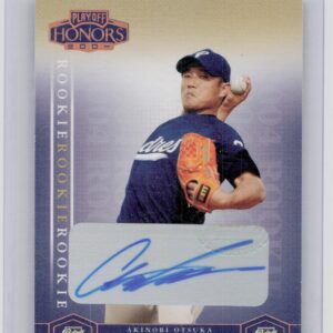 2004 Playoff Honors Akinori Otsuka AU SN100 #204 Padres Signature Bronze