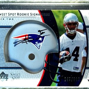2004 UD Sweet Spot P.K. Sam AUTO RC /699 #245 Patriots
