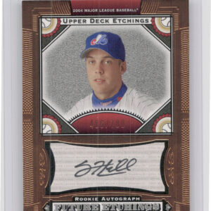 2004 Upper Deck Etchings Shawn Hill AU RC SN700 #150 Expos