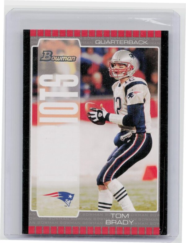 2005 Bowman Tom Brady #19 Patriots