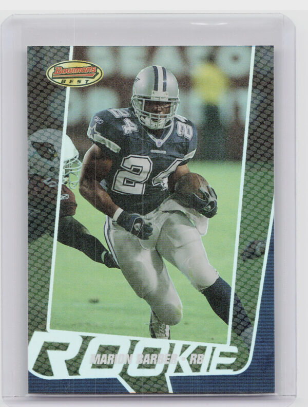 2005 Bowman's Best Marion Barber RC #52 Cowboys