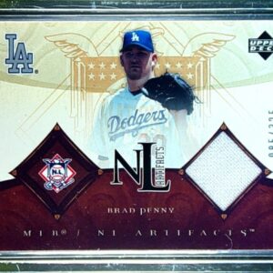 2005 UD Artifacts Brad Penny /325 JSY #NL-BP Dodgers AL/NL Artifacts