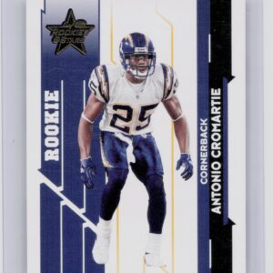 2006 Leaf Rookies & Stars Antonio Cromartie Gold /299 #237 Chargers