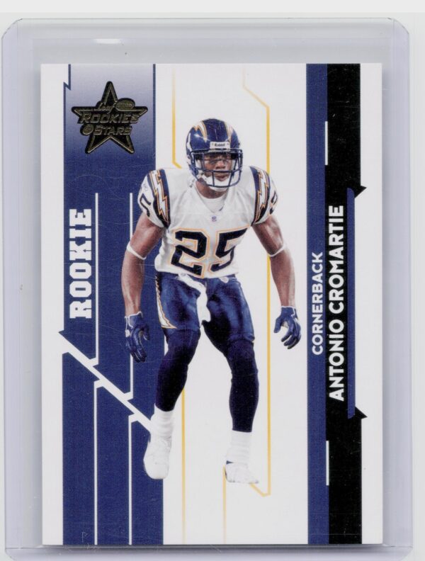 2006 Leaf Rookies & Stars Antonio Cromartie Gold /299 #237 Chargers