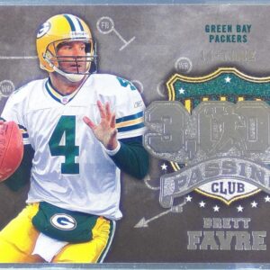2006 Upper Deck Brett Favre #3KP-BF Packers 3000 Yard Passing Club
