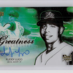 2006 Upper Deck Future Stars Ruddy Lugo AU #102 Rays