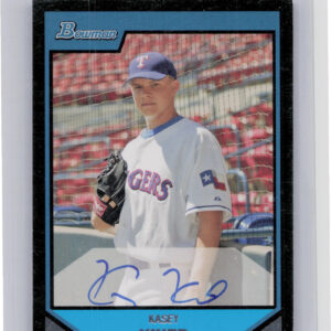 2007 Bowman Kasey Kiker AU #BP116 Rangers Prospects