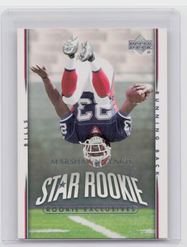 2007 Upper Deck Marshawn Lynch Rookie Exclusives Star Rookies #280 Bills