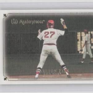 2007 Upper Deck Masterpieces Carlton Fisk #5 Sox