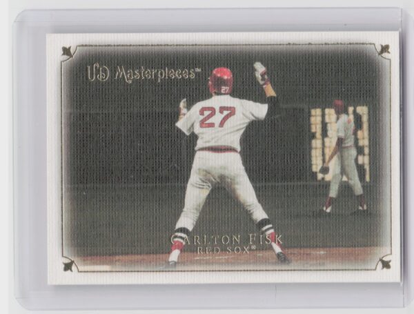 2007 Upper Deck Masterpieces Carlton Fisk #5 Sox
