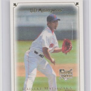 2007 Upper Deck Masterpieces Daisuke Matsuzaka RC #27 Sox