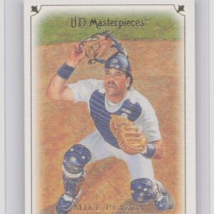 2007 Upper Deck Masterpieces Mike Piazza #40 Dodgers