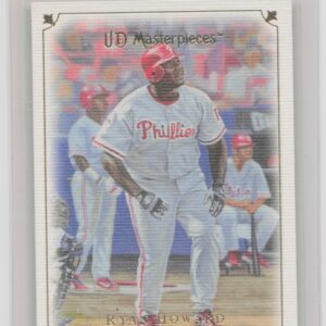2007 Upper Deck Masterpieces Ryan Howard #12 Phillies