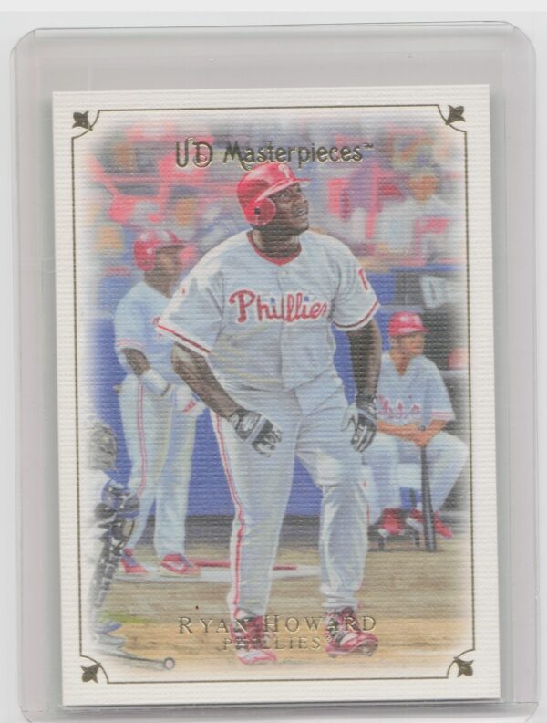 2007 Upper Deck Masterpieces Ryan Howard #12 Phillies