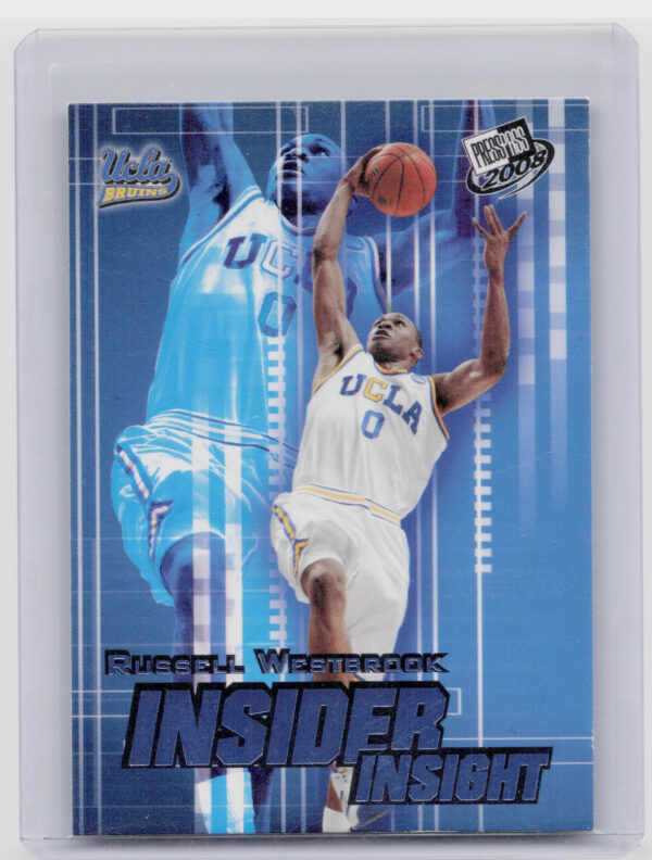 2008-09 Press Pass Russell Westbrook #II-6 Bruins Insider Insight Blue