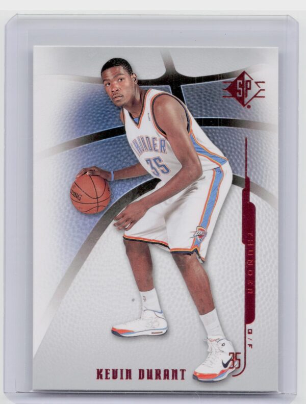 2008-09 SP Authentic Kevin Durant Retail #4 Thunder
