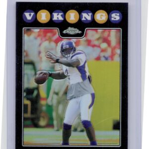 2008 Topps Chrome Tarvaris Jackson Refractors #TC30 Vikings