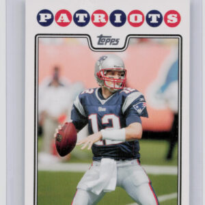 2008 Topps Tom Brady #3 Patriots