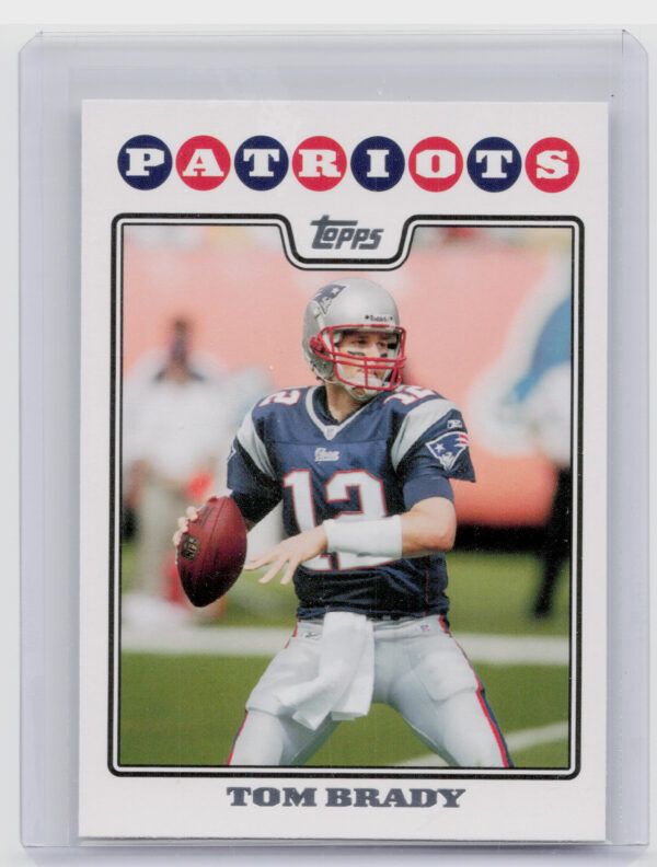 2008 Topps Tom Brady #3 Patriots