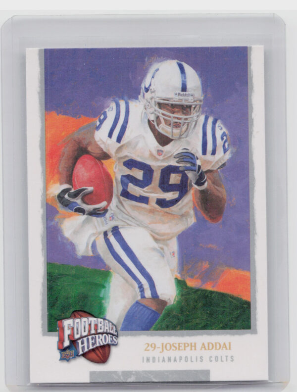 2008 Upper Deck Heroes Joseph Addai #49 Colts