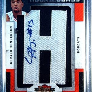 2009-10 Panini Threads Gerald Henderson AUTO RC /630 #112 Bobcats