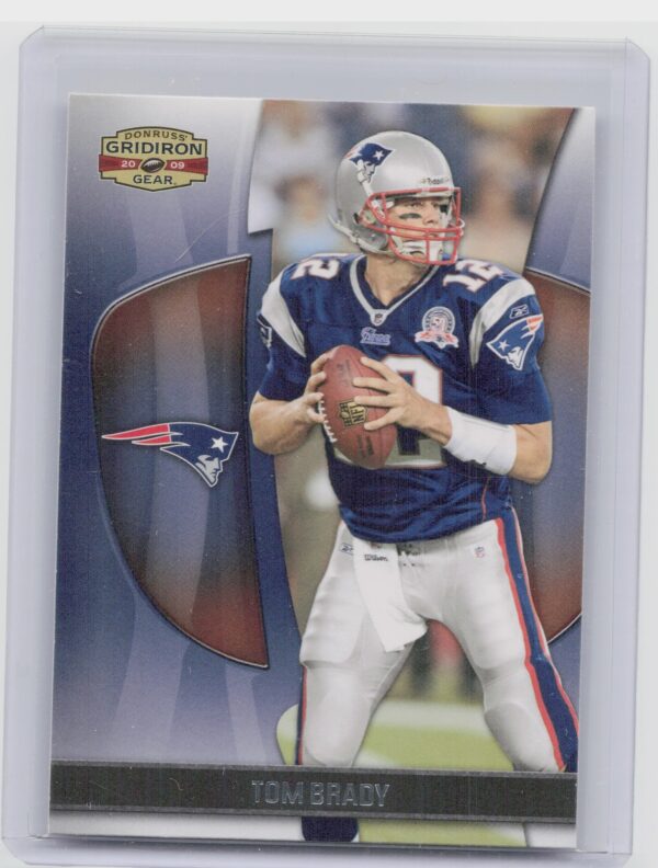 2009 Donruss Gridiron Gear Tom Brady #91 Patriots