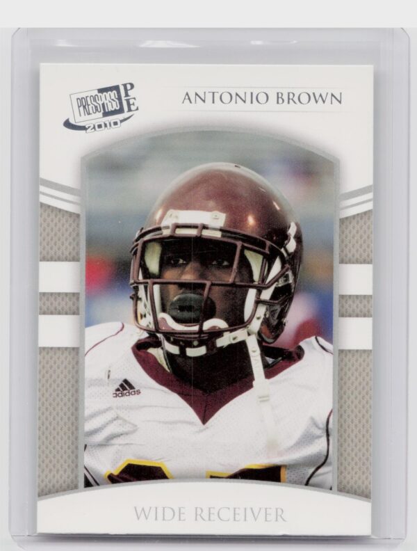 2010 Press Pass PE Antonio Brown #7 Chippewas