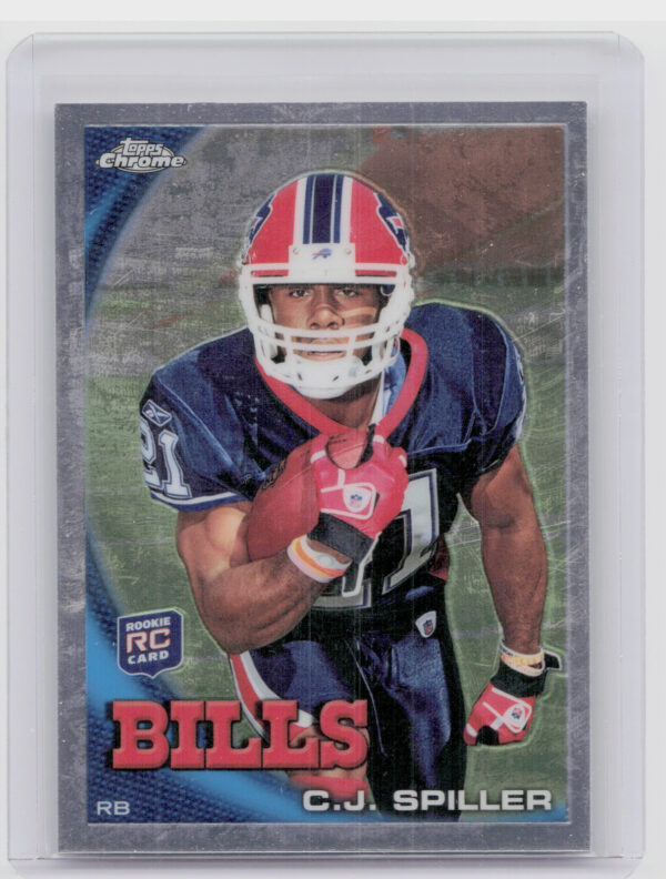 2010 Topps Chrome C.J. Spiller RC #C120 Bills