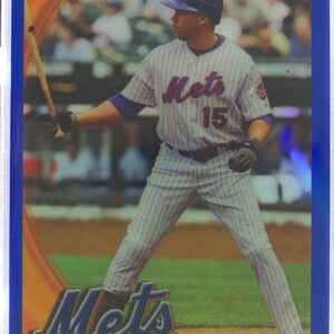 2010 Topps Chrome Carlos Beltran Blue Refractors /199 #135 Mets