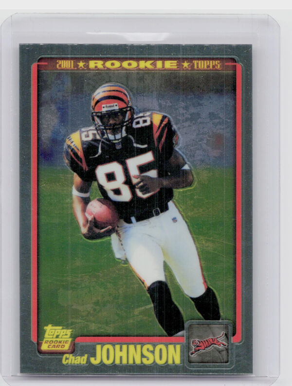 2010 Topps Chrome Chad Johnson #340 Bengals Anniversary Reprints