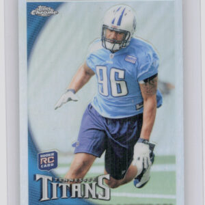 2010 Topps Chrome Derrick Morgan Refractors #C207 Titans