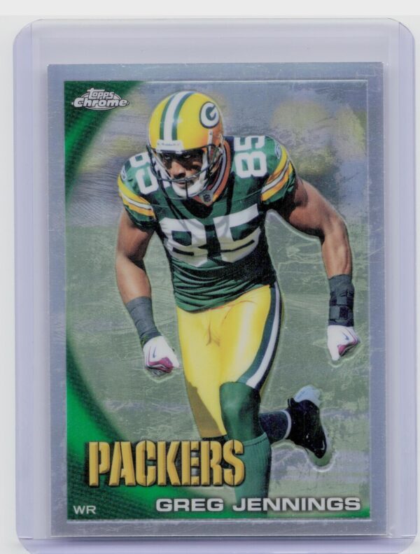 2010 Topps Chrome Greg Jennings Refractors #C76 Packers
