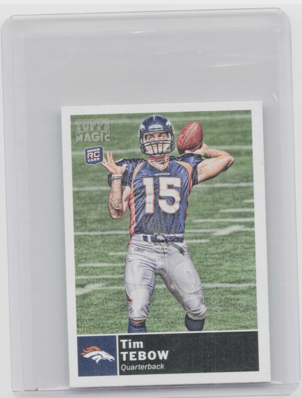 2010 Topps Magic Tim Tebow Mini #25 Broncos