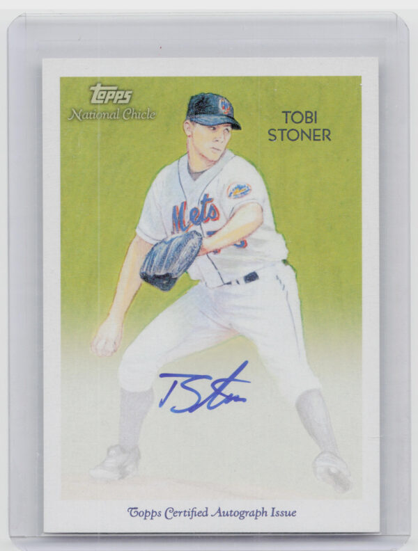 2010 Topps National Chicle Tobi Stoner #NCA-TS Mets Autographs