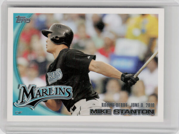 2010 Topps Update Mike Stanton #US-327 Marlins
