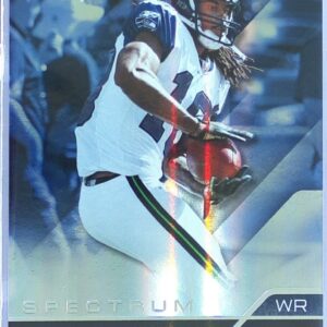 2011 Panini Absolute Memorabilia Sidney Rice Spectrum Silver /50 #56 Seahawks