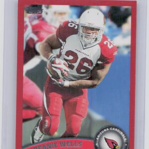 2011 Topps Beanie Wells Red SN77 #68 Cardinals