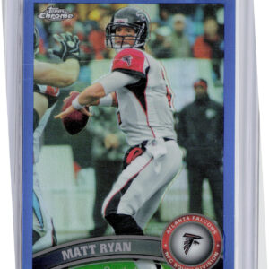 2011 Topps Chrome Matt Ryan Blue Refractors SN199 #140 Falcons